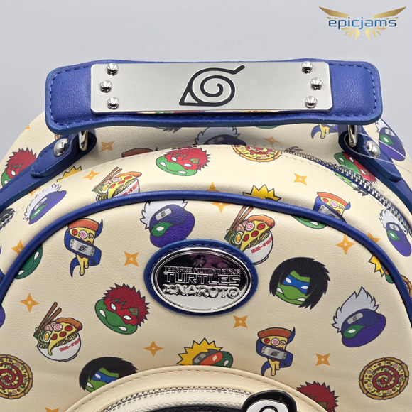 Nickelodeon TMNT Teenage Mutant Ninja Turtles x Naruto Mini Backpack New main image 5